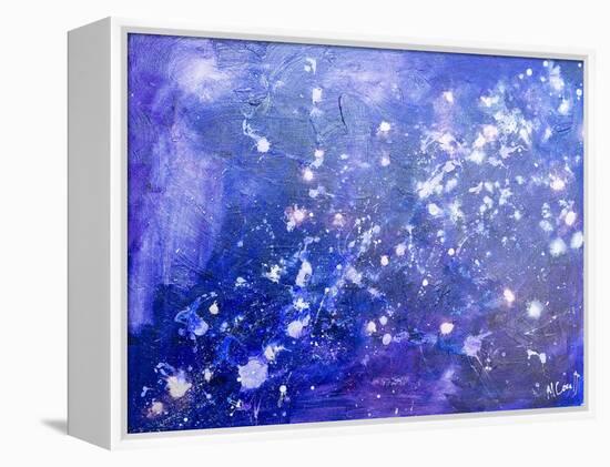 Night Sky-Margaret Coxall-Framed Premier Image Canvas