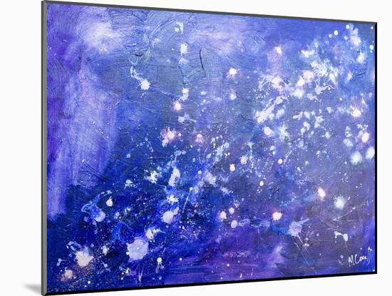 Night Sky-Margaret Coxall-Mounted Giclee Print