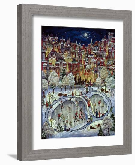 Night Snow-Bill Bell-Framed Giclee Print