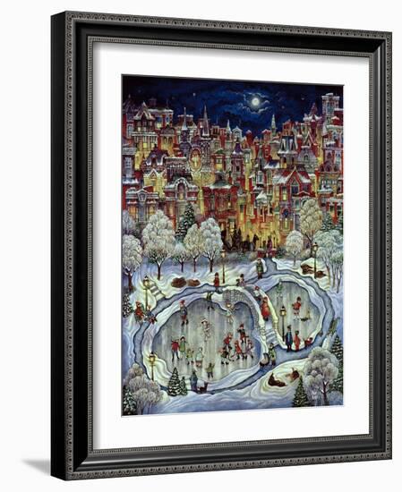 Night Snow-Bill Bell-Framed Giclee Print