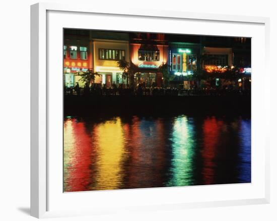 Night Spot at Boat Quay, Singapore-Russell Gordon-Framed Photographic Print