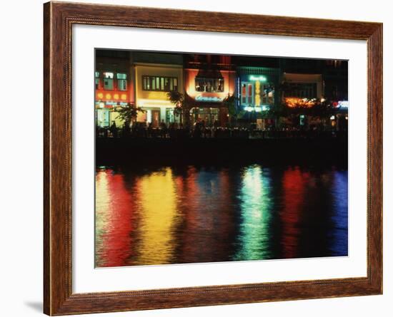 Night Spot at Boat Quay, Singapore-Russell Gordon-Framed Photographic Print