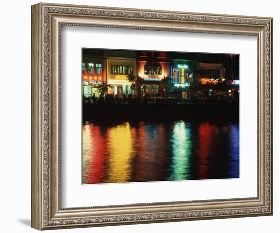 Night Spot at Boat Quay, Singapore-Russell Gordon-Framed Photographic Print
