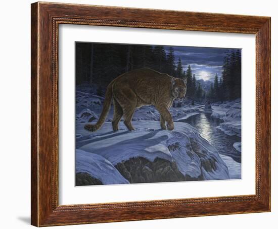 Night Stalker-Bruce Dumas-Framed Giclee Print