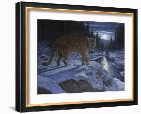 Night Stalker-Bruce Dumas-Framed Giclee Print