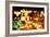 Night Strip - In the Style of Oil Painting-Philippe Hugonnard-Framed Giclee Print