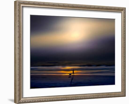 Night Stroll-Josh Adamski-Framed Photographic Print