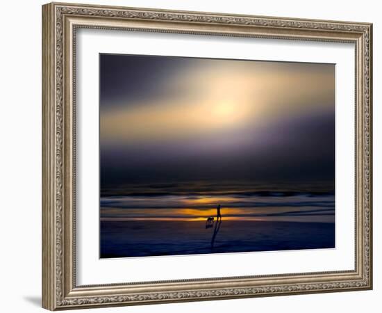 Night Stroll-Josh Adamski-Framed Photographic Print