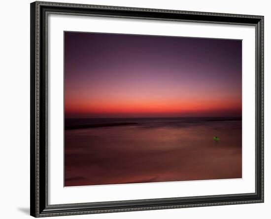 Night Surfer-Josh Adamski-Framed Photographic Print