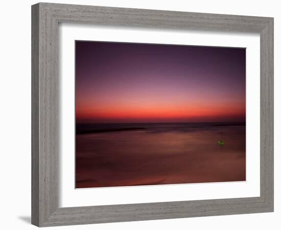 Night Surfer-Josh Adamski-Framed Photographic Print