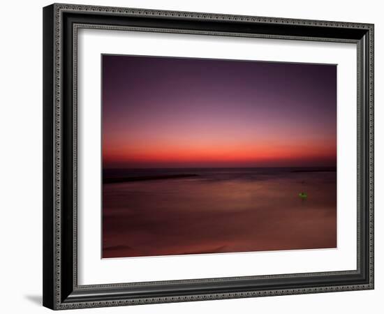 Night Surfer-Josh Adamski-Framed Photographic Print