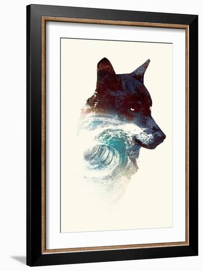 Night Swim-Robert Farkas-Framed Art Print