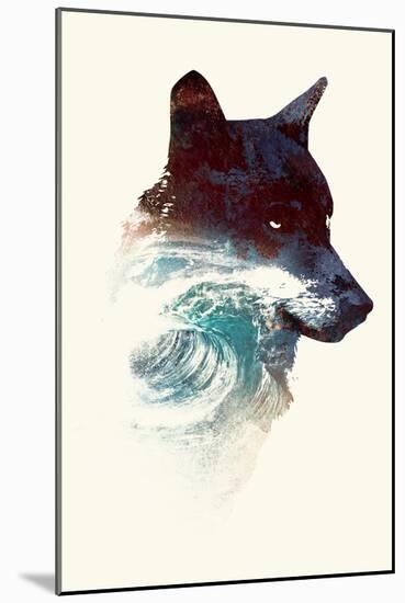 Night Swim-Robert Farkas-Mounted Art Print