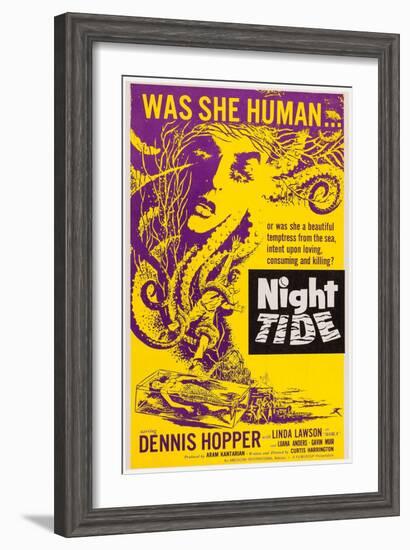 Night Tide, 1961--Framed Art Print