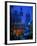 Night Time in Kitzbuhel, Austria-Walter Bibikow-Framed Photographic Print