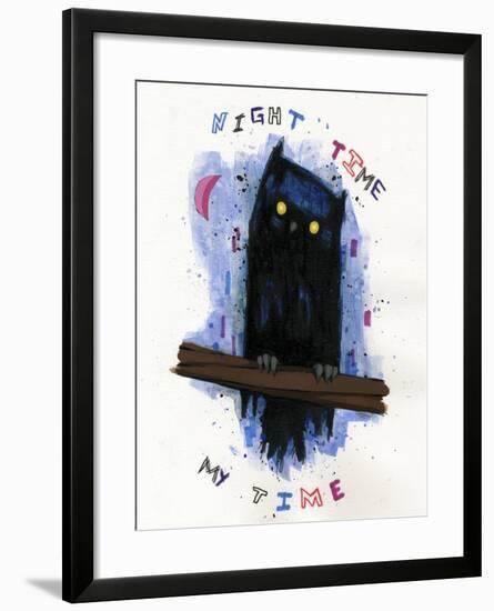 Night Time My Time-Ric Stultz-Framed Giclee Print