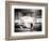 Night Time on Broadway, New York, January 1964-null-Framed Photographic Print