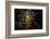 Night time satellite image of Berlin, Germany-null-Framed Photographic Print