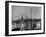 Night Time View of the City of Hamburg, Looking Across River at the New Post War Construction-Walter Sanders-Framed Photographic Print