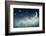 Night Time with Stars and Moon-egal-Framed Premium Photographic Print