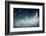 Night Time with Stars and Moon-egal-Framed Premium Photographic Print