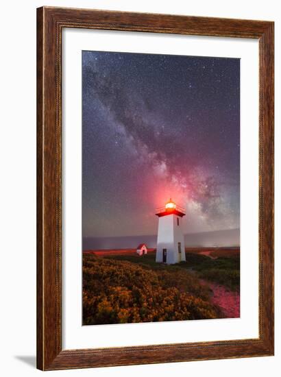 Night Tower-Michael Blanchette Photography-Framed Photographic Print