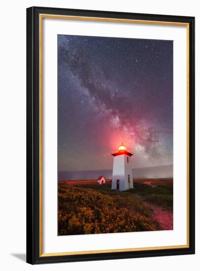 Night Tower-Michael Blanchette Photography-Framed Photographic Print