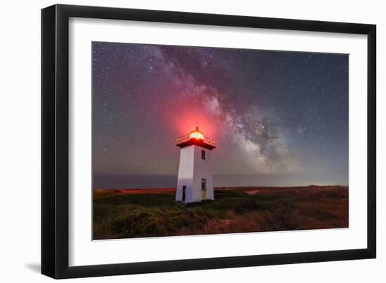 Night Tower-Michael Blanchette Photography-Framed Photographic Print