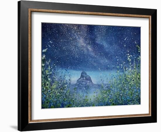 Night Under The Stars, Linisfrane-Jennifer Taylor-Framed Art Print