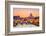 Night View At St. Peter'S Cathedral In Rome, Italy-sborisov-Framed Photographic Print