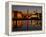 Night View of Albert Dock and the "Three Graces," Liverpool, United Kingdom-Glenn Beanland-Framed Premier Image Canvas