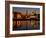 Night View of Albert Dock and the "Three Graces," Liverpool, United Kingdom-Glenn Beanland-Framed Photographic Print