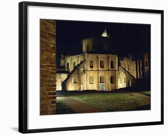 Night View of Basilica of San Vitale-null-Framed Giclee Print