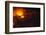 Night View of Boiling Lava from Volcanic Eruption-Bettmann-Framed Photographic Print