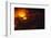 Night View of Boiling Lava from Volcanic Eruption-Bettmann-Framed Photographic Print