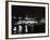 Night View Of Brooklyn Bridge-Bettmann-Framed Photographic Print