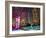 Night View of Burij Khalifa Tower, Dubai, United Arab Emirates, Middle East-Angelo Cavalli-Framed Photographic Print