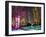 Night View of Burij Khalifa Tower, Dubai, United Arab Emirates, Middle East-Angelo Cavalli-Framed Photographic Print