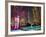 Night View of Burij Khalifa Tower, Dubai, United Arab Emirates, Middle East-Angelo Cavalli-Framed Photographic Print