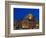 Night View of Chateau Frontenac Hotel, Quebec City, Canada-Keren Su-Framed Photographic Print