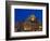 Night View of Chateau Frontenac Hotel, Quebec City, Canada-Keren Su-Framed Photographic Print