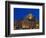 Night View of Chateau Frontenac Hotel, Quebec City, Canada-Keren Su-Framed Photographic Print