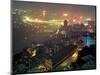 Night View of Chongqing, China-Keren Su-Mounted Photographic Print