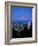 Night View of Downtown and Mt Hood, Portland, Oregon, USA-Janis Miglavs-Framed Photographic Print