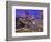 Night View of Downtown Boise, Idaho, USA-Chuck Haney-Framed Photographic Print