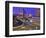 Night View of Downtown Boise, Idaho, USA-Chuck Haney-Framed Photographic Print