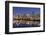 Night view of downtown skyline, Vancouver, British Columbia, Canada-Stefano Politi Markovina-Framed Photographic Print