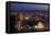 Night View of Las Vegas from Stratosphere Tower, Nevada-David Wall-Framed Premier Image Canvas