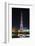 Night view of LED light show on Burj Khalifa, Dubai, United Arab Emirates-Stefano Politi Markovina-Framed Photographic Print