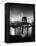 Night View of Nyc and the Brooklyn Bridge-Andreas Feininger-Framed Premier Image Canvas